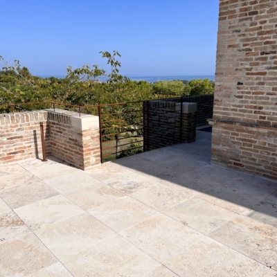 Travertino taglio sega