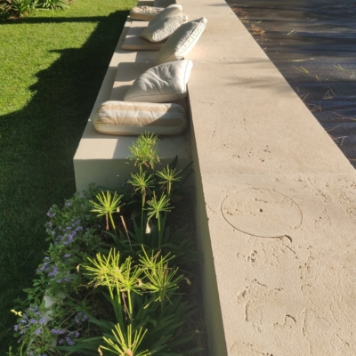 Travertino bocciardato