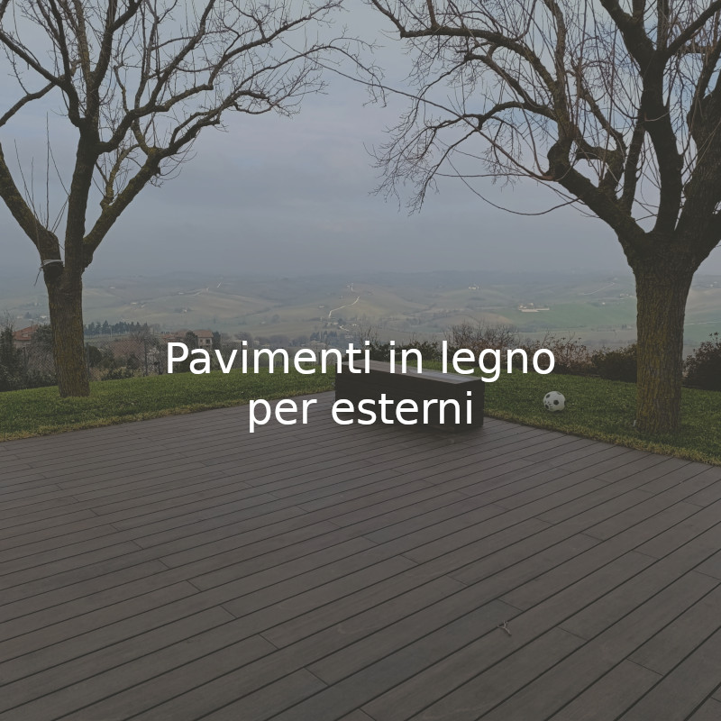 Pavimenti in legno per esterni OFF