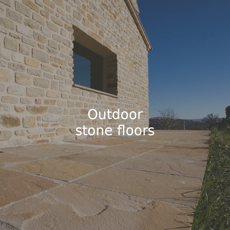 Pavimenti in pietra per esterni En OFF