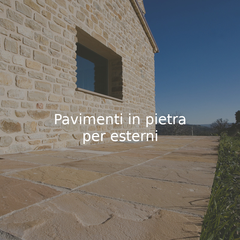 Pavimenti in pietra per esterni OFF